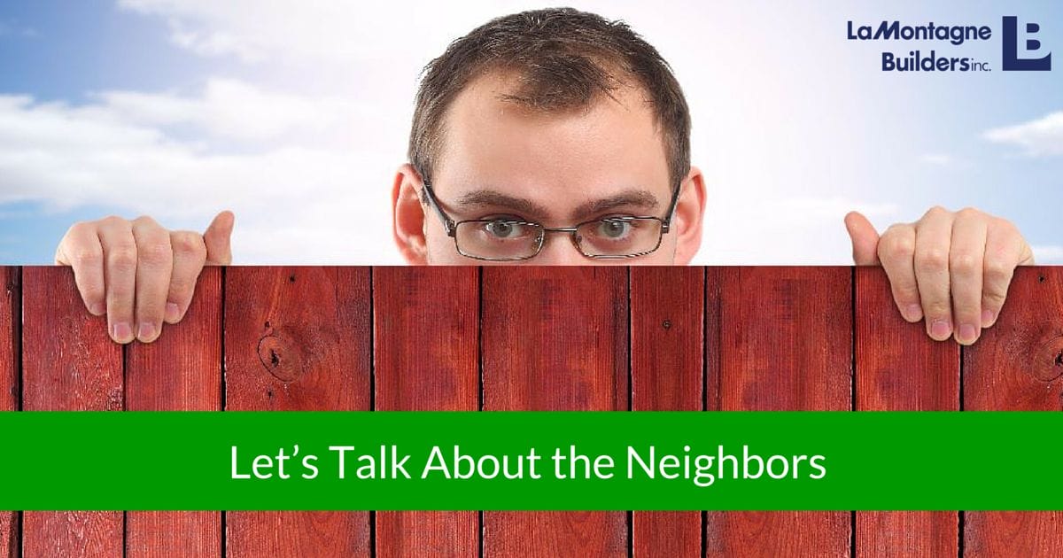 Let's Talk About the Neighbors