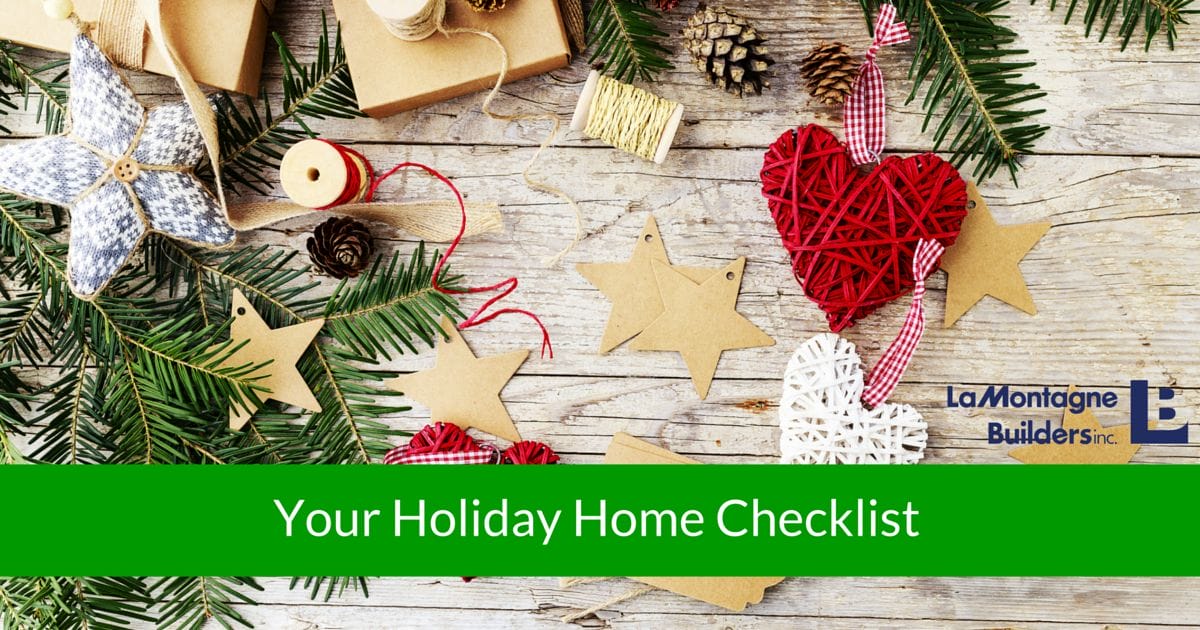 Your Holiday Home Checklist