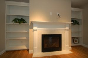 1 Barbie Court - Gas fireplace and shelving