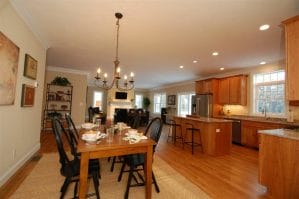 46 Overlook Drive - Kitchen, Dining, and Living Rooms